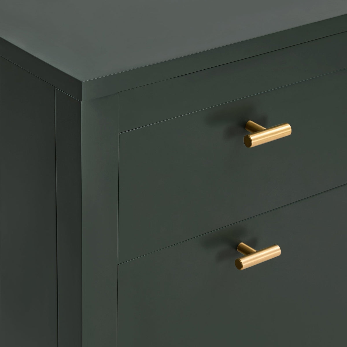 Poppy Shoe Cabinet - Forest Green - DUSK