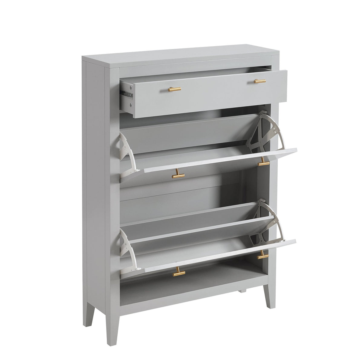 Poppy Shoe Cabinet - Grey - DUSK