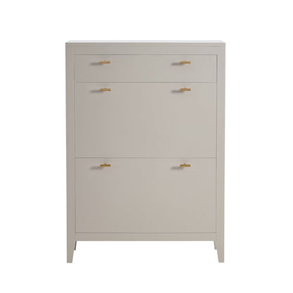 Poppy Shoe Cabinet - Pebble - DUSK