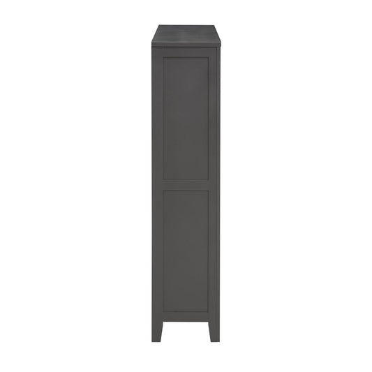 Poppy Small Bookshelf - Charcoal - DUSK