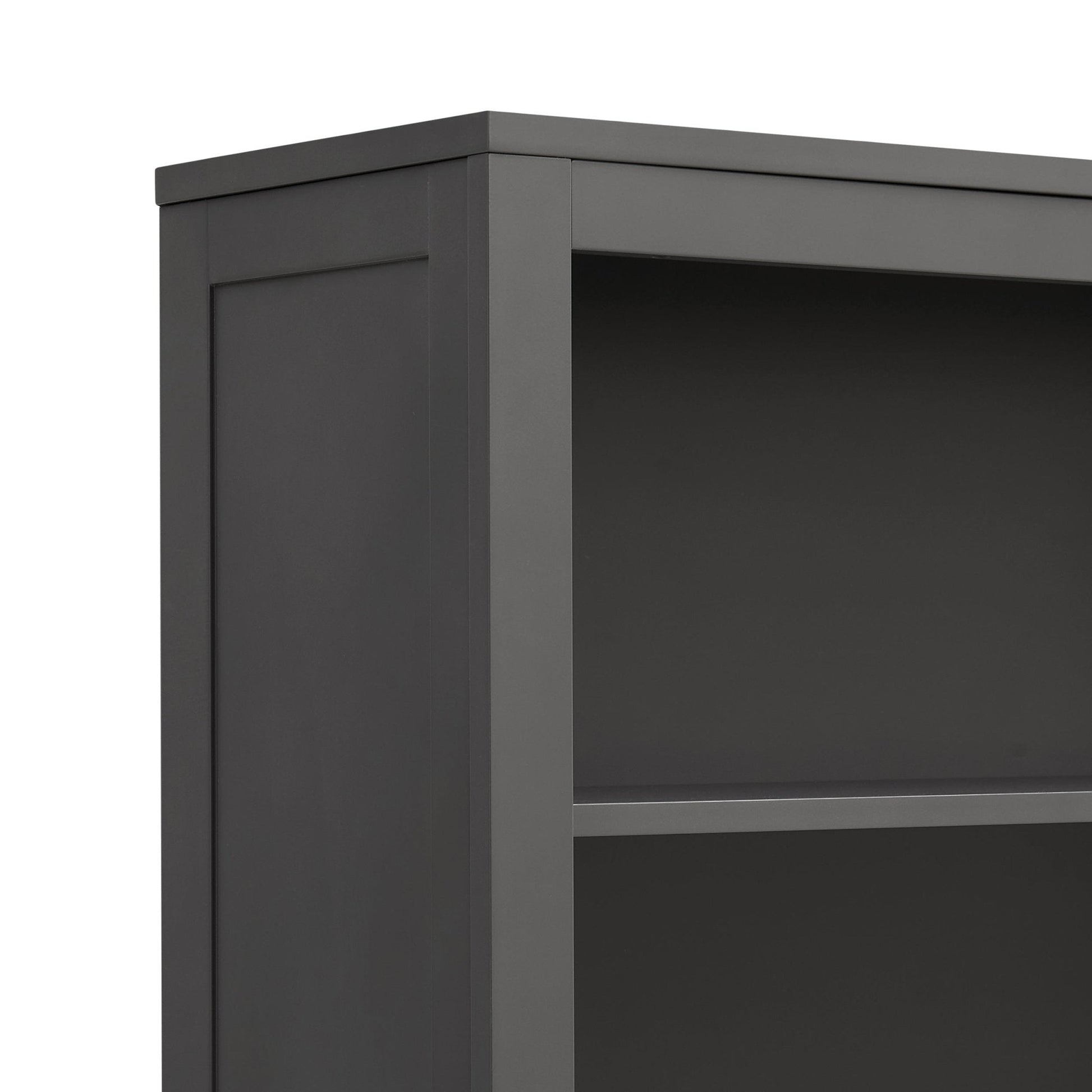 Poppy Small Bookshelf - Charcoal - DUSK