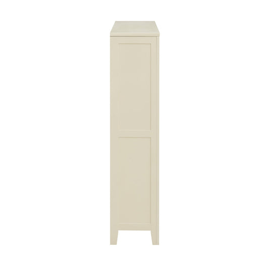 Poppy Small Bookshelf - Cream - DUSK