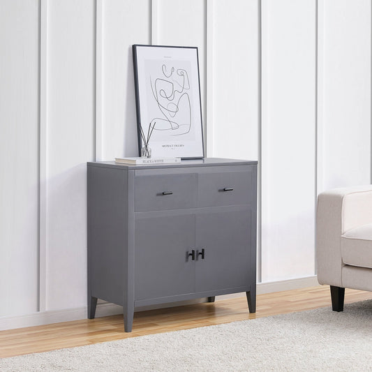 Poppy Small Sideboard - Charcoal - DUSK