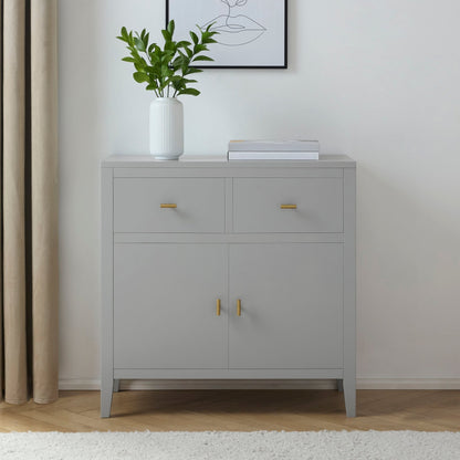 Poppy Small Sideboard - Grey - DUSK