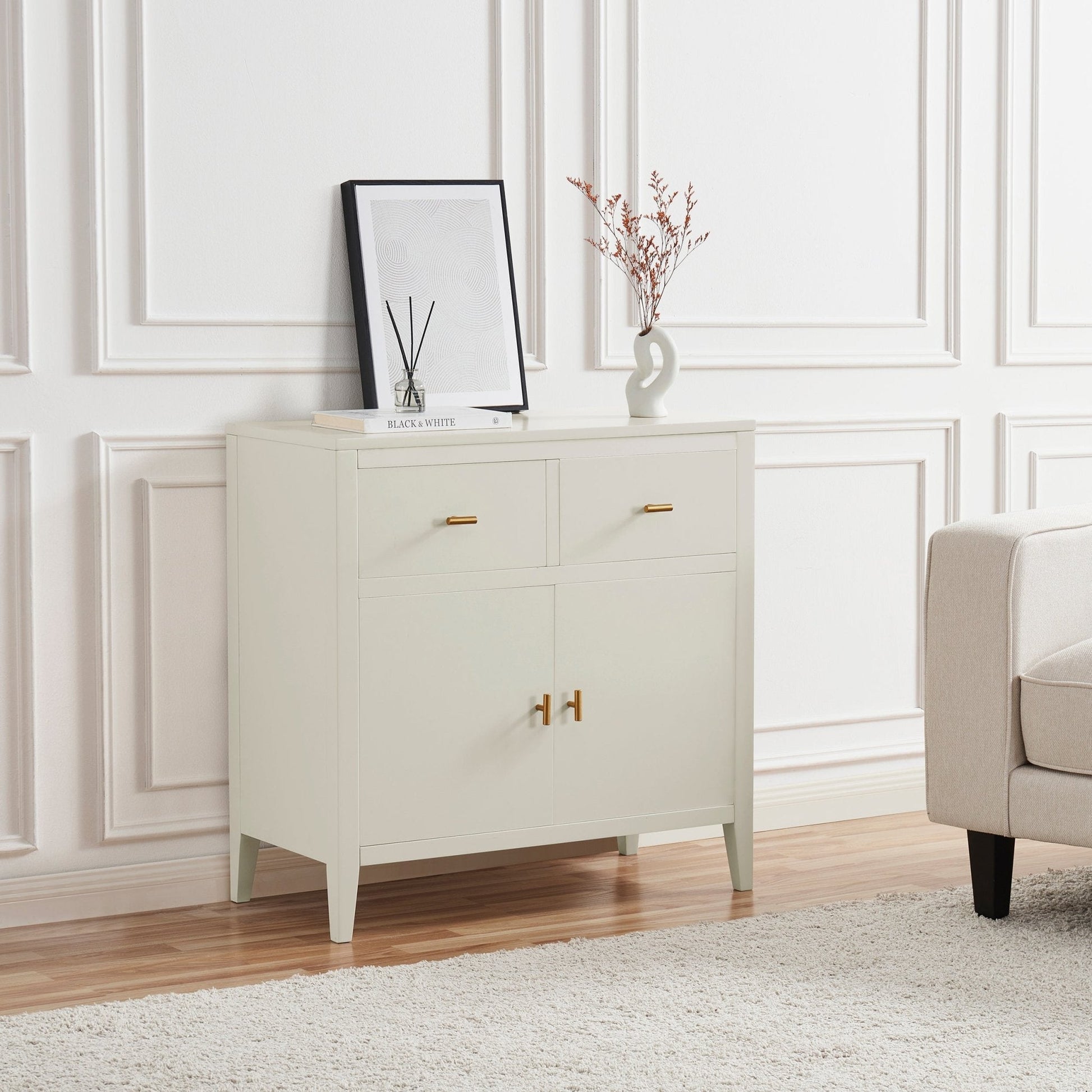 Poppy Small Sideboard - Stone - DUSK