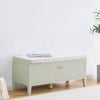 Poppy Storage Cabinet With Seat - Sage Green - DUSK