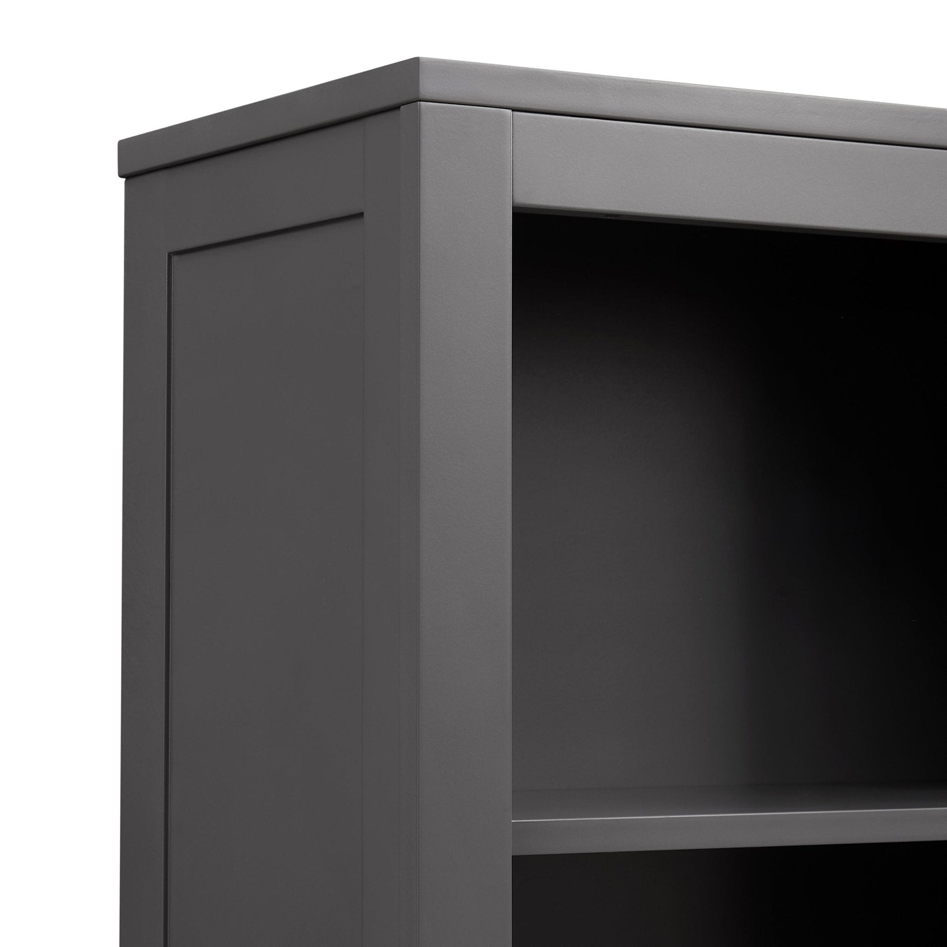 Poppy Tall Bookshelf - Charcoal - DUSK