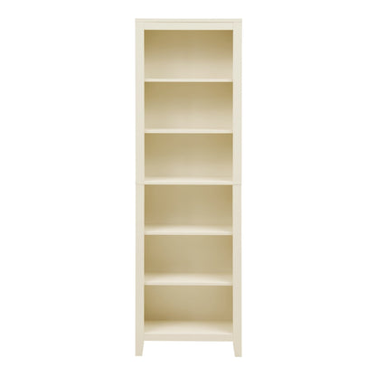 Poppy Tall Bookshelf - Cream - DUSK