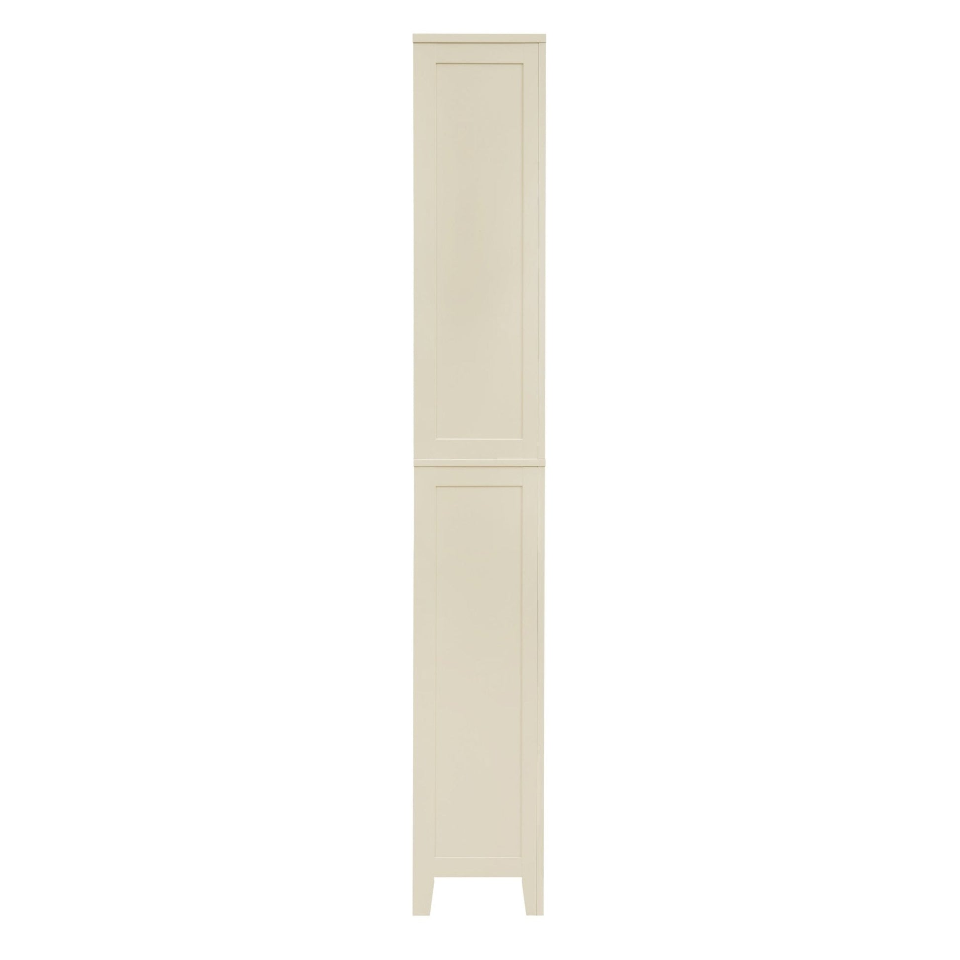 Poppy Tall Bookshelf - Cream - DUSK