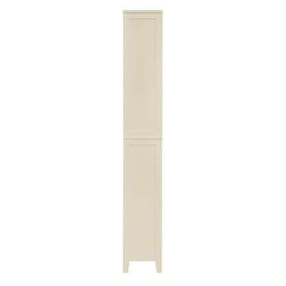 Poppy Tall Bookshelf - Cream - DUSK