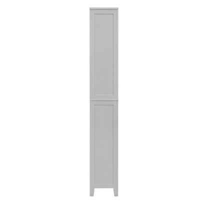 Poppy Tall Bookshelf - Grey - DUSK