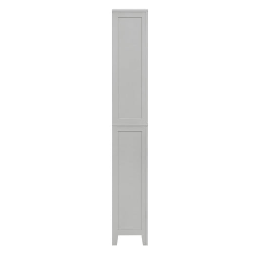 Poppy Tall Bookshelf - Grey - DUSK