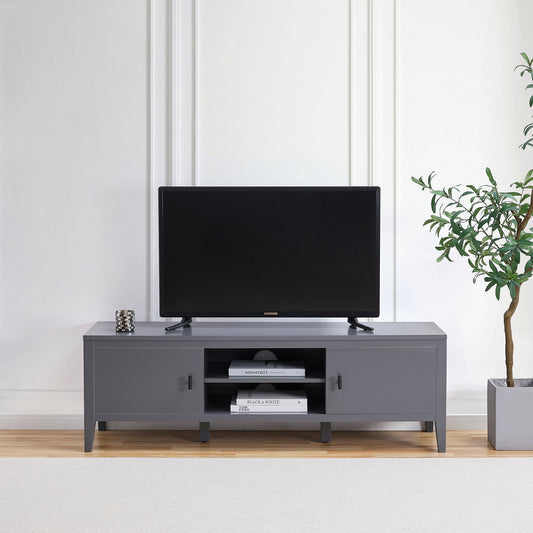 Poppy TV Unit - Charcoal - DUSK