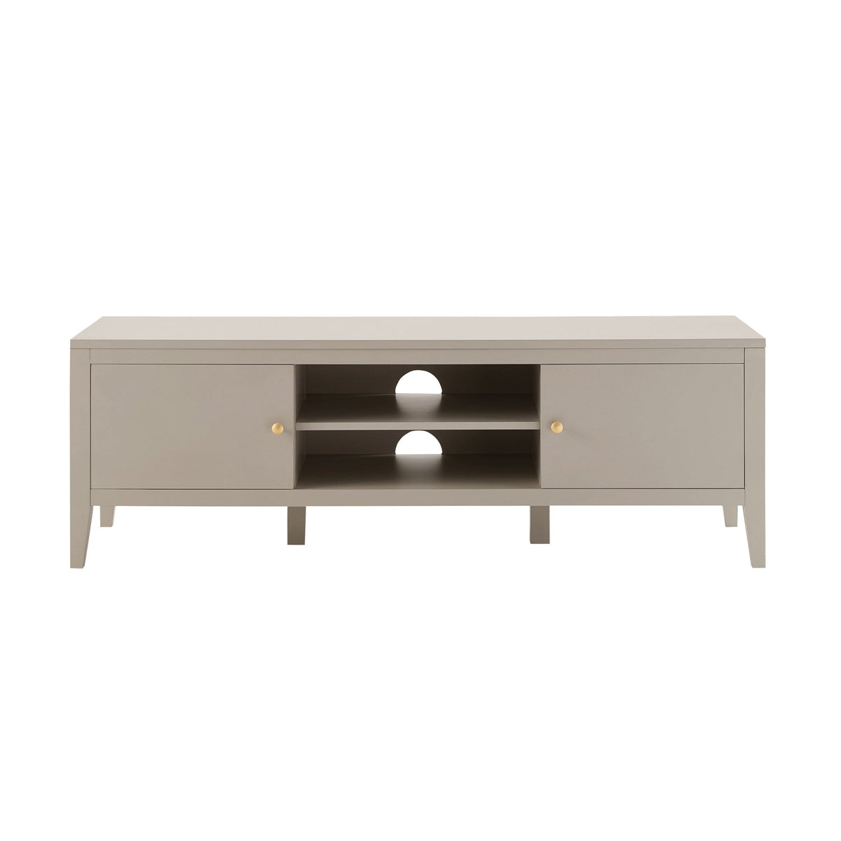 Poppy Tv Unit for TVs up to 55" - Taupe - DUSK
