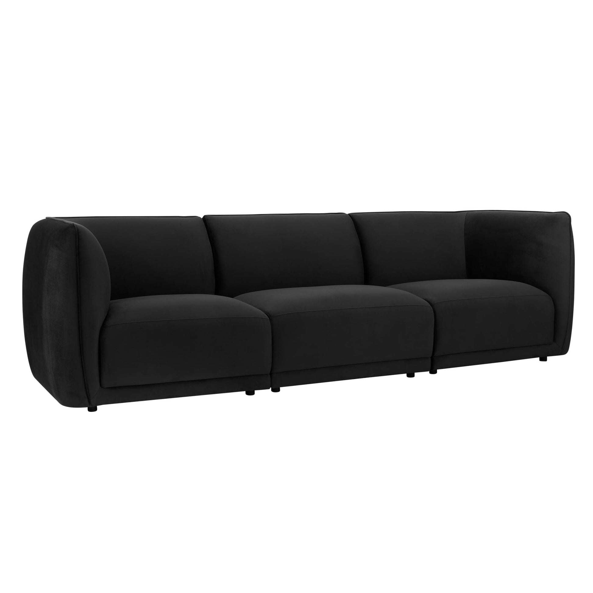 Porto 3 Seater Modular Sofa - Velvet Ink - DUSK