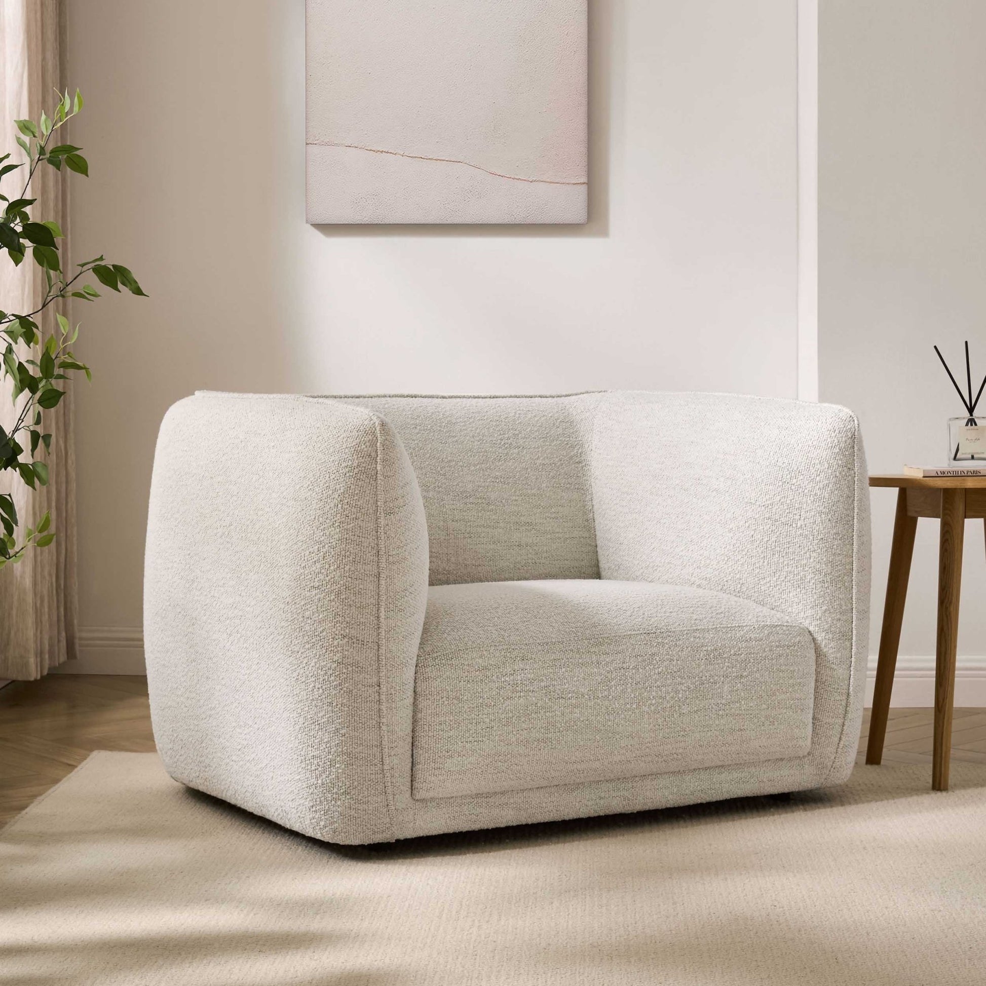 Porto Loveseat - Boucle Ivory - DUSK