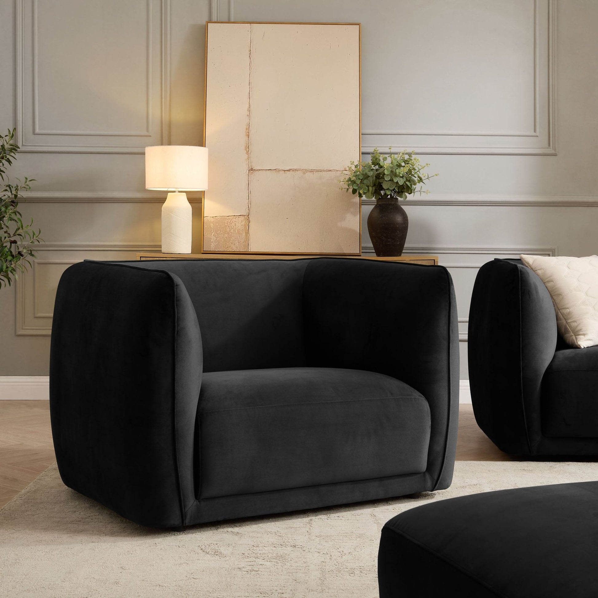 Porto Loveseat - Velvet Ink - DUSK