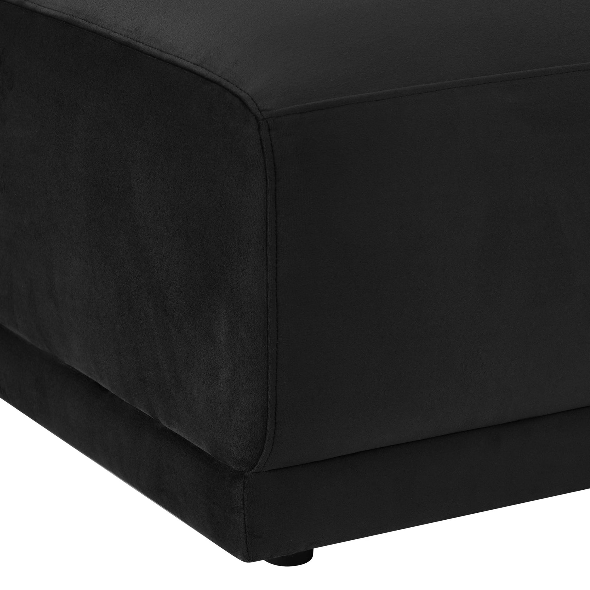 Porto Pouffe - Velvet Ink - DUSK