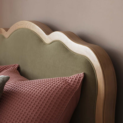 Portofino 200 Thread Count Waffle Duvet Cover - Cotton - Blush - DUSK