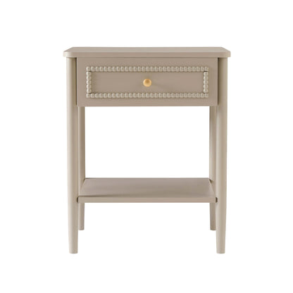 Posy 1 Drawer Nightstand - Taupe - DUSK