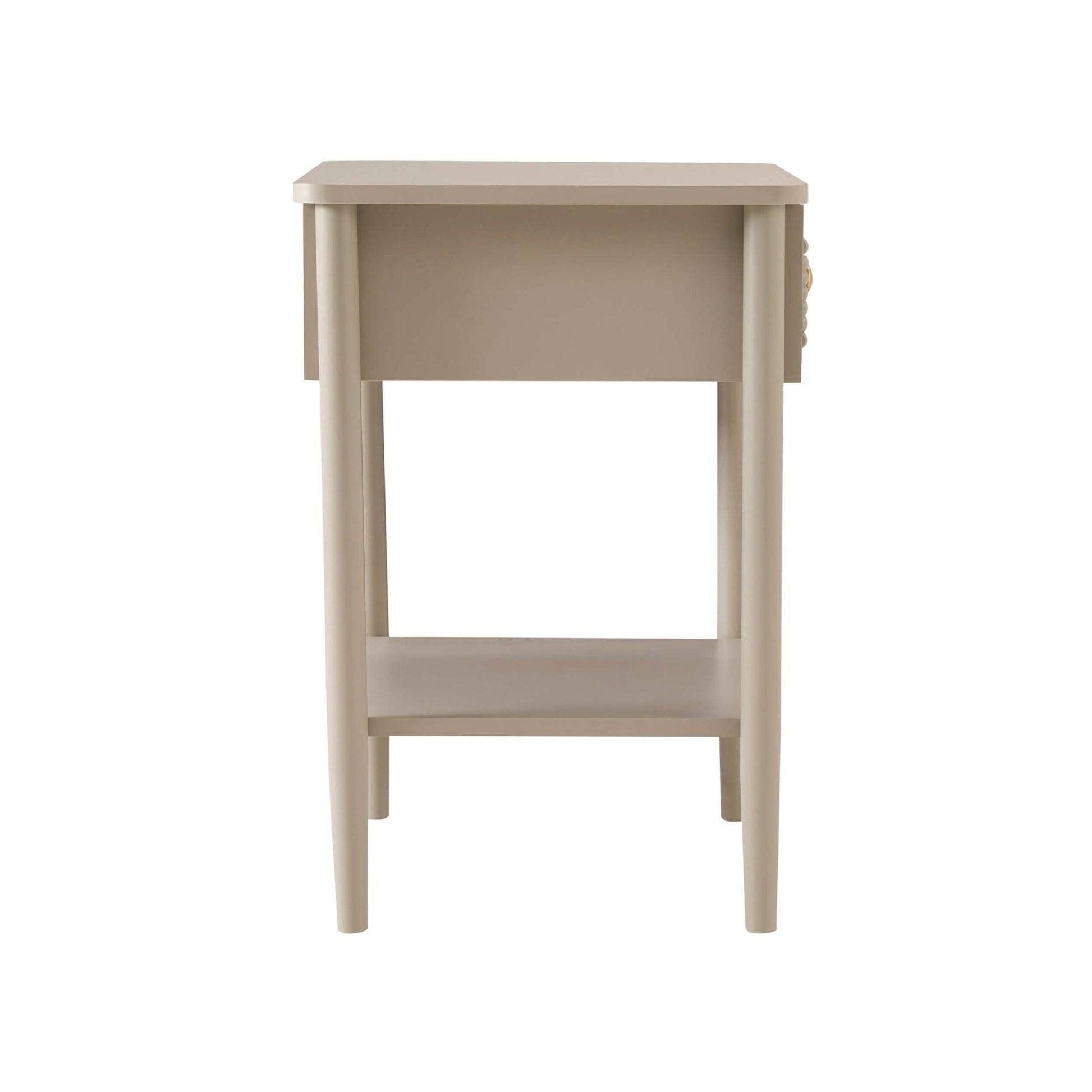 Posy 1 Drawer Nightstand - Taupe - DUSK