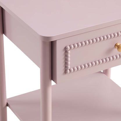 Posy 1 Drawer Nightstand - Violet Ice - DUSK