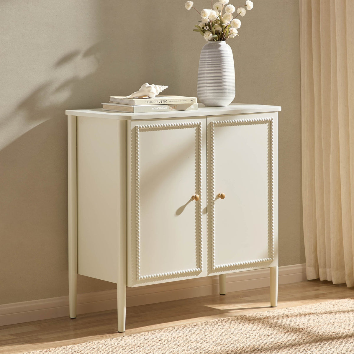 Posy 2 Door Sideboard - Cream - DUSK