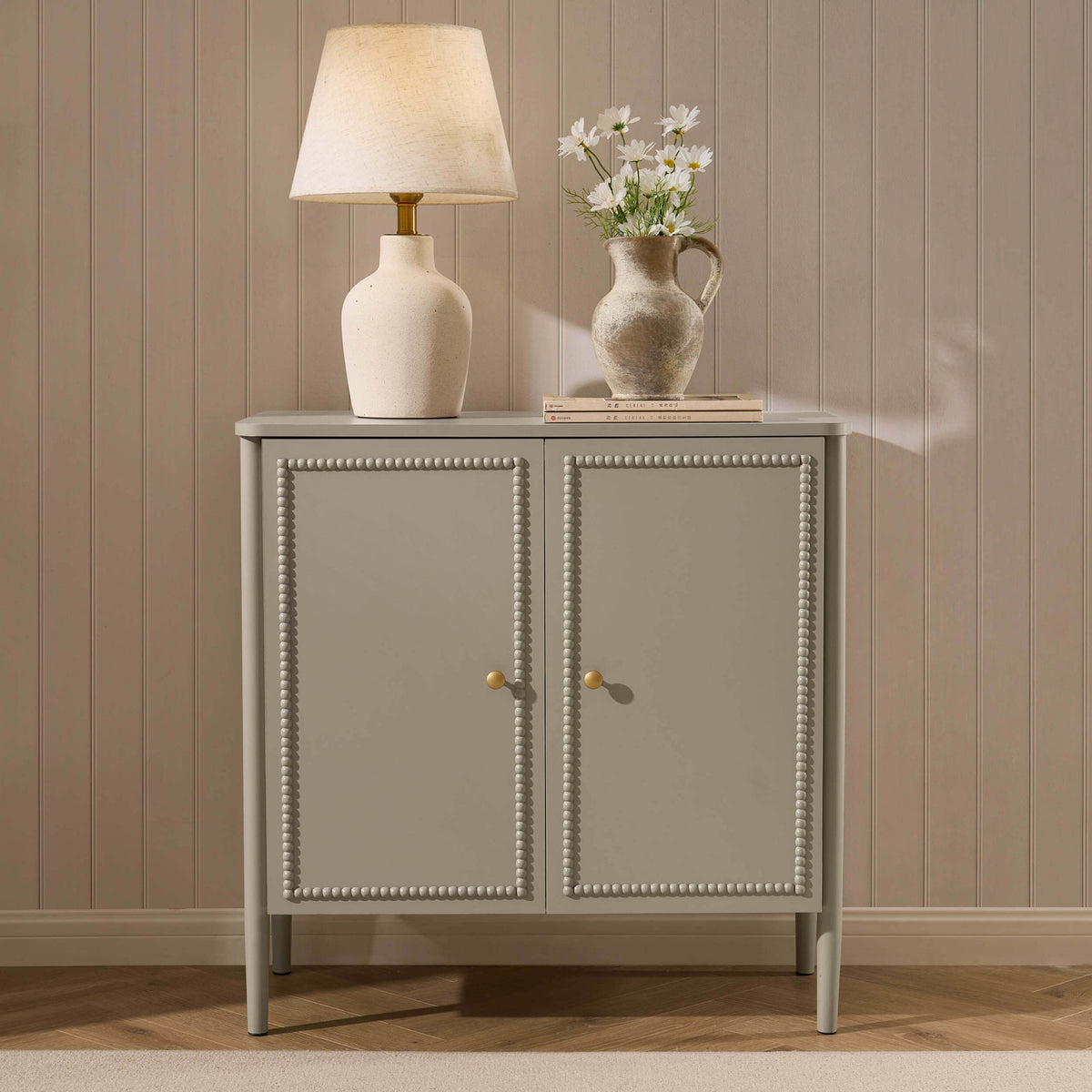 Posy 2 Door Sideboard - Taupe - DUSK