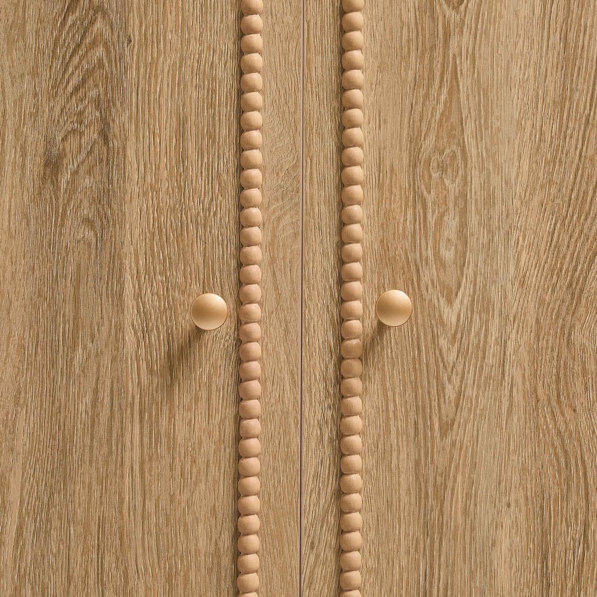 Posy 2 Door Wardrobe with Drawer - Light Wood - DUSK