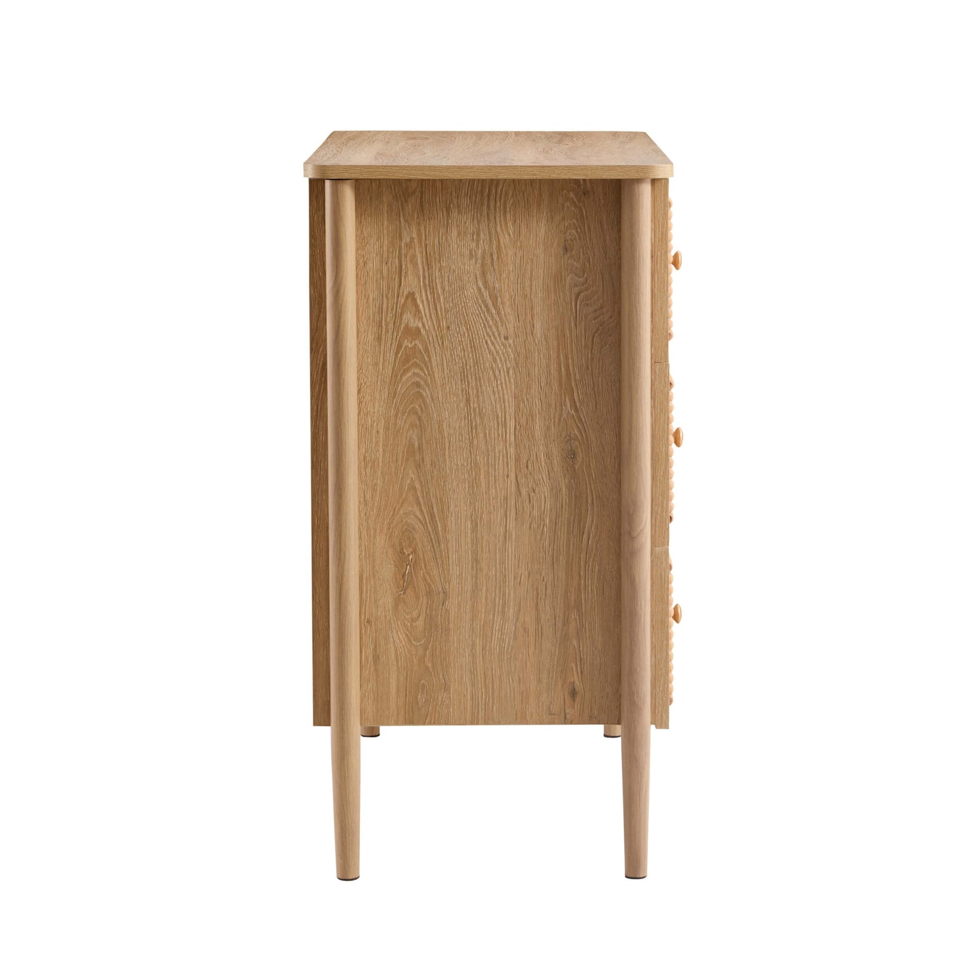 Posy 3 Drawer Chest - Light Wood - DUSK