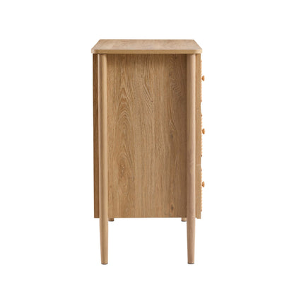 Posy 3 Drawer Chest - Light Wood - DUSK