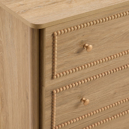 Posy 3 Drawer Chest - Light Wood - DUSK