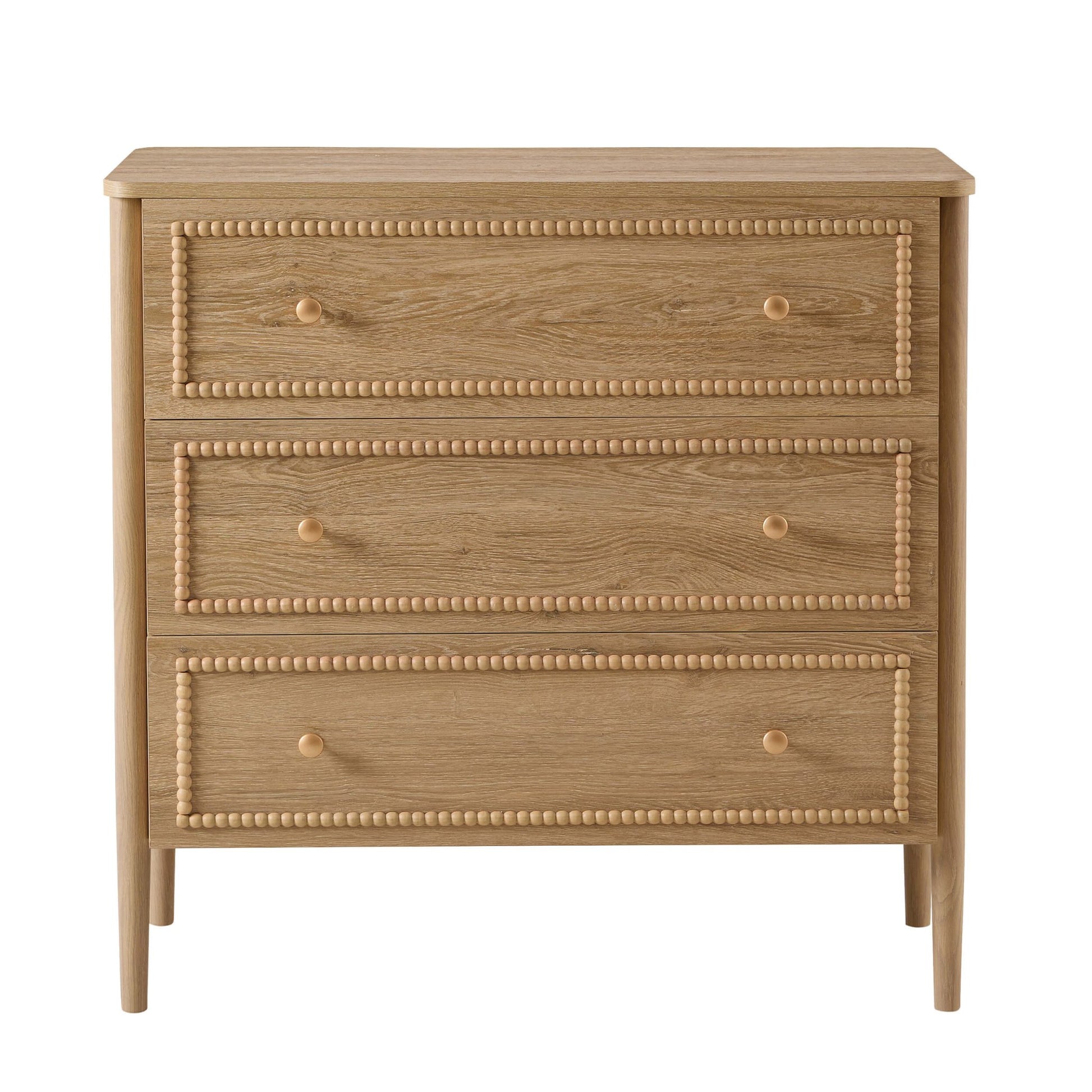 Posy 3 Drawer Chest - Light Wood - DUSK