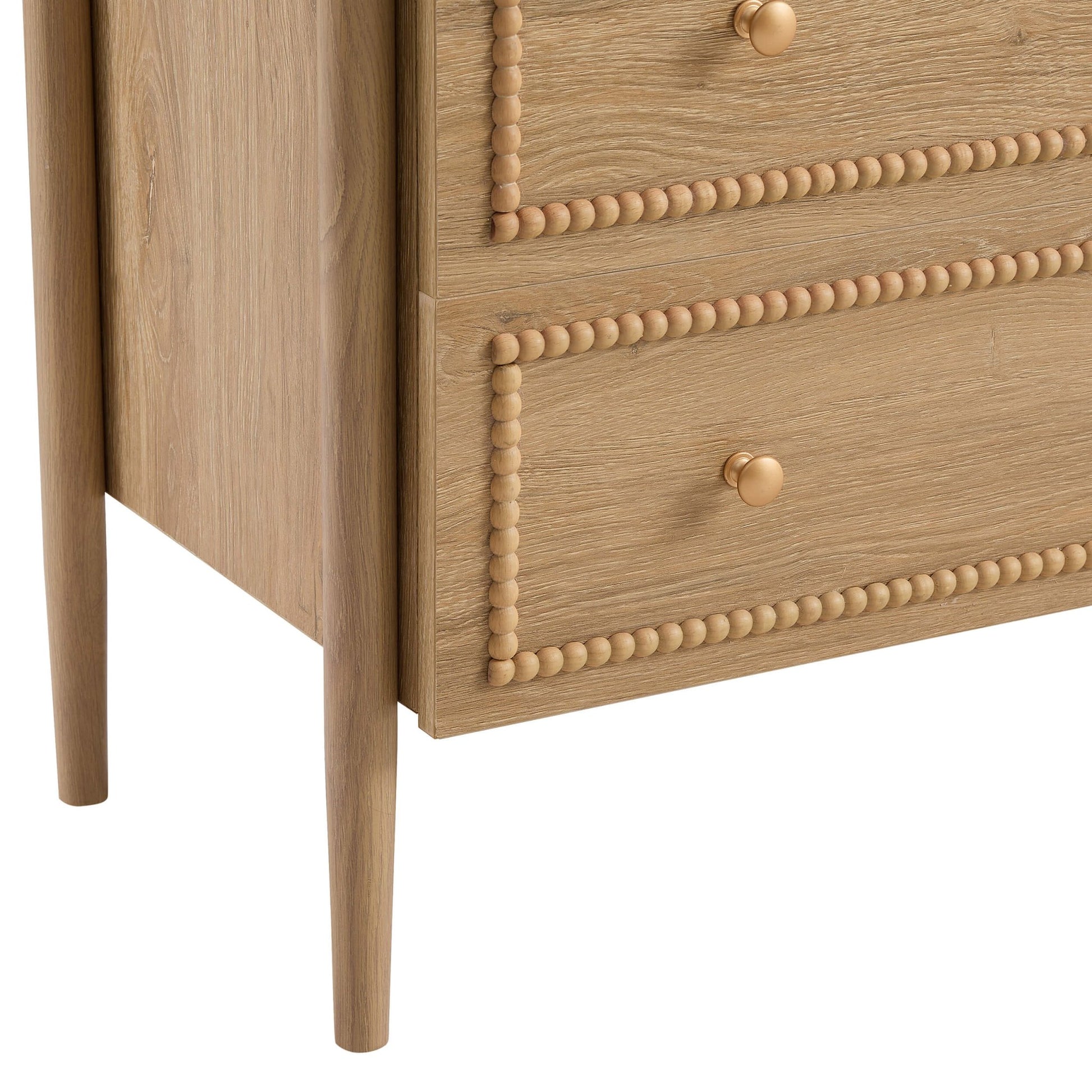 Posy 3 Drawer Chest - Light Wood - DUSK