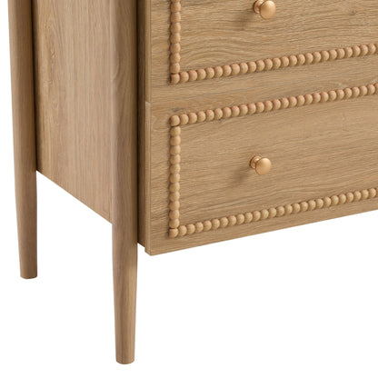 Posy 3 Drawer Chest - Light Wood - DUSK