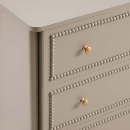 Posy 3 Drawer Chest - Taupe - DUSK