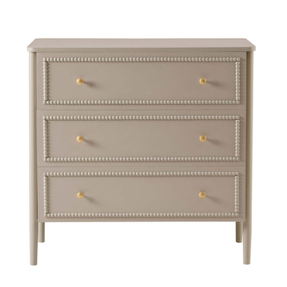 Posy 3 Drawer Chest - Taupe - DUSK