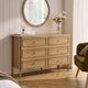 Posy 6 Drawer Chest - Light Wood - DUSK