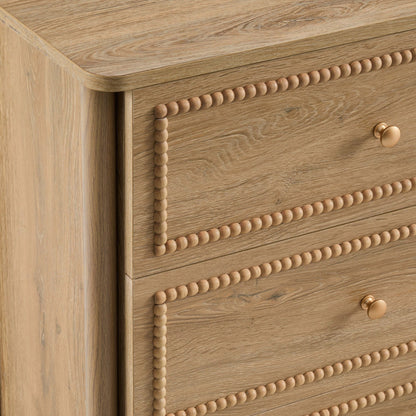 Posy 6 Drawer Chest - Light Wood - DUSK