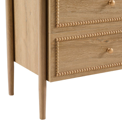 Posy 6 Drawer Chest - Light Wood - DUSK