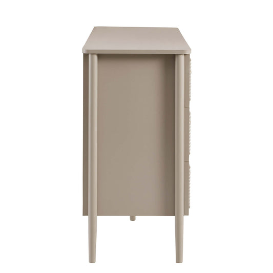 Posy 6 Drawer Chest - Taupe - DUSK