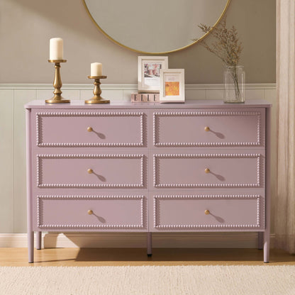 Posy 6 Drawer Chest - Violet Ice - DUSK