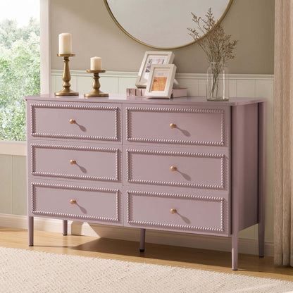Posy 6 Drawer Chest - Violet Ice - DUSK