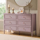 Posy 6 Drawer Chest - Violet Ice - DUSK
