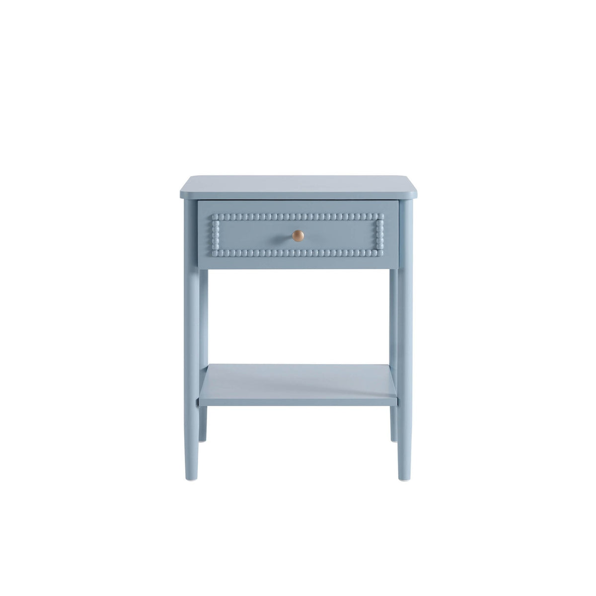 Posy Bobbin 1 Drawer Nightstand - Sky Blue - DUSK