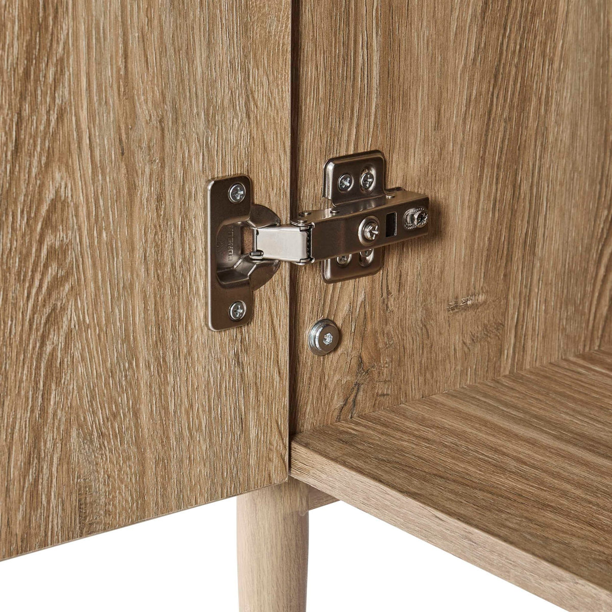 Posy Bobbin 3 Door Wardrobe - Light Wood - DUSK