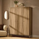 Posy Bobbin 3 Door Wardrobe - Light Wood - DUSK