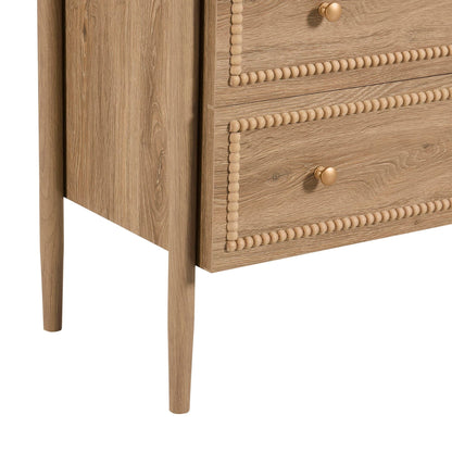 Posy Bobbin 4 Drawer Chest - Light Wood - DUSK