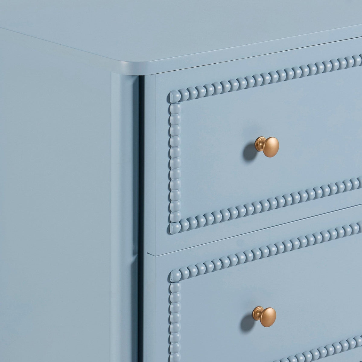 Posy Bobbin 4 Drawer Chest - Sky Blue - DUSK