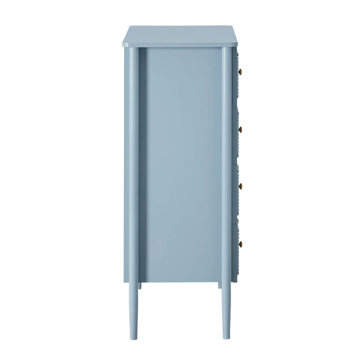 Posy Bobbin 4 Drawer Chest - Sky Blue - DUSK